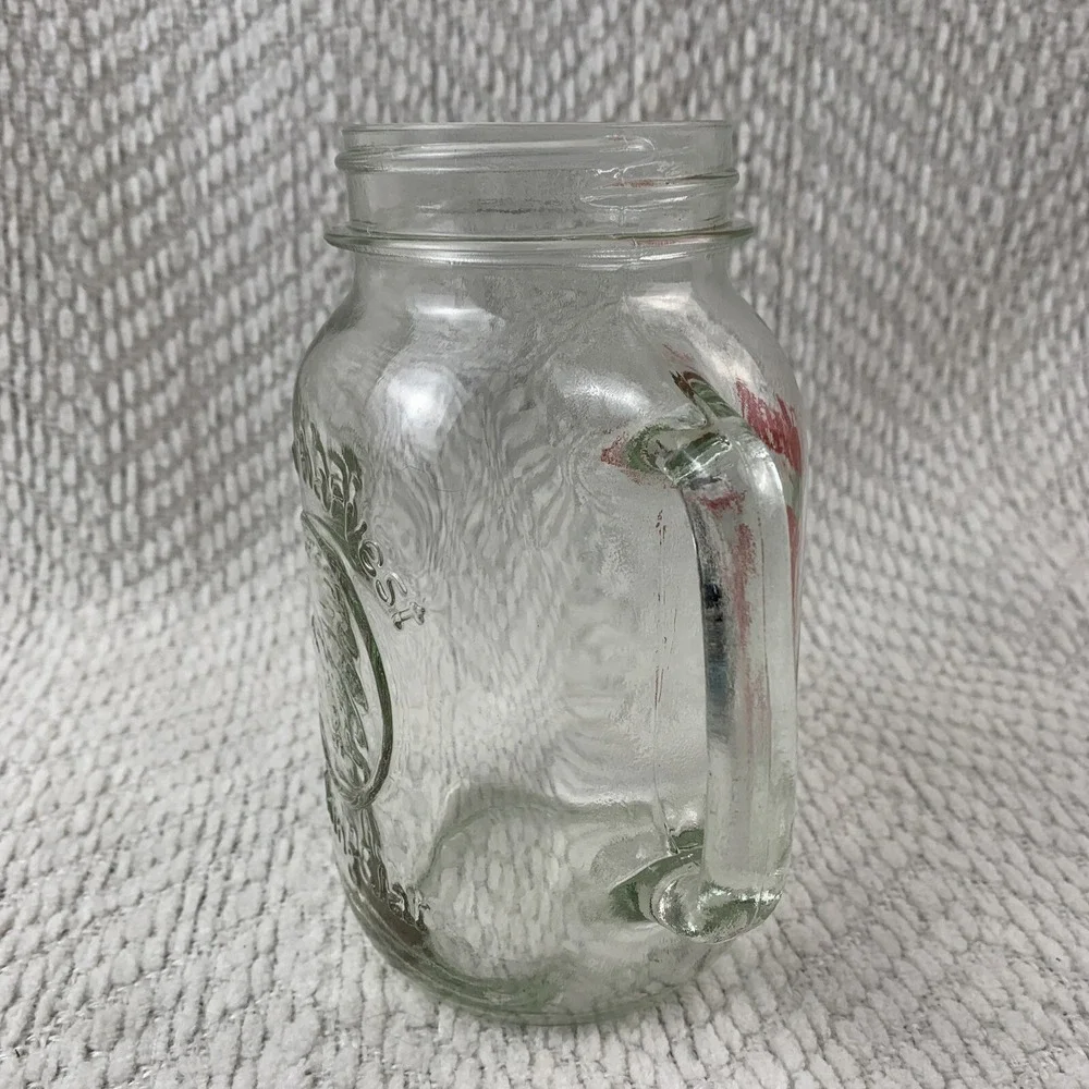VTG‎ High's Dairy Drinking Jar Mug Lemonade Maxwell House Iced Tea Advertising